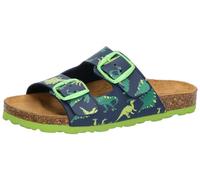 Lico Unisex Kid's Bioline Universe Mules, Navy Green Blue, 12.5 UK Child