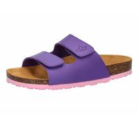 Lico Unisex Kid's Bioline Velcro Mules, Purple, 1.5 UK Child