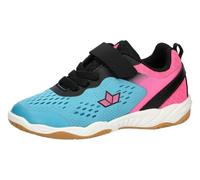Lico Unisex Kid's Key Vs Indoor Trainers, Turquoise, Pink, Black, 41 EU