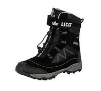 Lico Unisex Kids Sundsvall VS Snow Boots Black / Gray), 26 EU