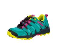Lico Unisex Kinder FREMONT Trekking & hiking shoes, Turquoise (Tuerkis/Pink/Lemon Tuerkis/Pink/Lemon), 2 UK