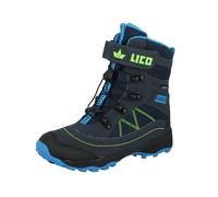 Lico Unisex Sundsvall VS Snow Boot, Navy Blue Lemon, 13 UK