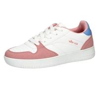 Lico Unisex's Chad Sneaker, White, Pink, Blue, 8 UK