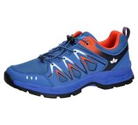 Lico Unisex's Newfield Trekking Shoes, Blue/Orange, 10.5 UK