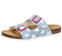 Lico Women Bioline Platino Mules, Blue White, 5 UK