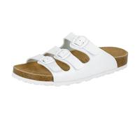 Lico Women's Bioline Classic Mules, White, 7 UK