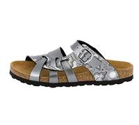 Lico Women's Bioline Flora Mules, Black Anthracite Grey, 6 UK