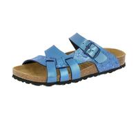 Lico Women's Bioline Flora Mules, Blue, 8 UK