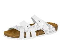Lico Women's Bioline Flora Mules, White White Silver White Silver, 5 UK