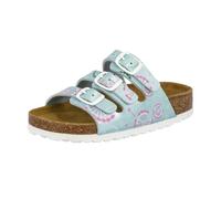Lico Women's Bioline Flower Kids Low Top Slippers, Green Mint Mint, 13.5 UK