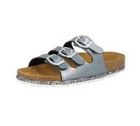 Lico Women's Bioline Glitter Mules, charcoal, 7 UK