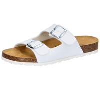 Lico Women's Bioline Heart Mules, White, EU 38, White, 6 UK