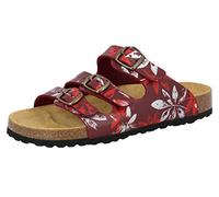 Lico Women's Bioline Leave Slipper, Bordeaux, 6 UK