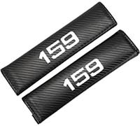 LICOME 2 Pcs Car Seat Belt Covers Shoulder Pad for Alfa Romeo Giulia 147 159, Seat Belt Padding Cover Set, Soft Comfort Shoulder Strap Pads Cushions Protective Sleeves