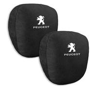 LICOME Car Headrest Pillow for Peugeot 5008 4008 3008 2008 308, Car Neck Pillows for Driving, Breathable Comfortable Cervical Pillow, Seat Head Support for Relieving Neck Fatigue,B Black