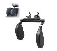 LICOME Car Headrest Pillow for Vauxhall Combo Life 2019 2020 2021 2022 2023 2024 2025 2026, Adjustable Side Support Car Neck Pillow, Foldable Memory Foam Seat Headrest Cushion for Driving Travel