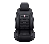LICOME Car Leather Seat Cover Sets for Toyota Auris Avensis Aygo Camry 40 50 2015-2018, All-Weather Front Rear Seat Covers, Waterproof Breathable Full Set Seat Protector Accessories,B Black