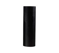 LICONG-2020 Bonsai Base Cylindrical Wooden Pier Carbonised Flower Stand, Entryway Ornament Stump Floor Plant Base Flower Pot Base(XL)
