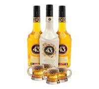 Licor 43 - Original & Horchata Spanish Liqueur 70cl x 3 31% ABV Bundle