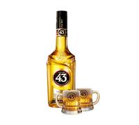Licor 43 - Original Spanish - Liqueur 70cl 31% ABV (Includes Mini Beer Shot Glasses)