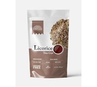 Licorice Root Tea 100 g | Chopped Licorice Root | Premium Naturally Dried Glycyrrhiza glabra | Cut & Sifted For Herbal Tea By Hebhac Herbals