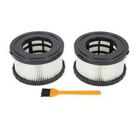 LICPDOG Cleaning Brush Filters Home Replacement Vacuum Parts White Accessories Black For DC5151H DC515 DCV517 For DEWALT(2PCS)