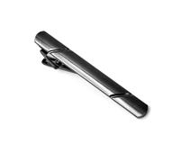LICQIC 1 Pack Tie Clips for Men Long Styles, Tie Tack Pins, Necktie Bar, for Men Business Party Wedding Best Gift and Daily Life Black)