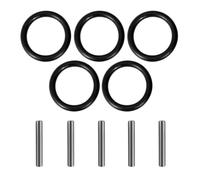 LICQIC 10 Pcs Replacement Set (5 Pins+5 O-Ring), 4 mm Impact Ring and 3x25 mm Socket Pins for Impact Socket Scaffolders, Pressure Washer, 5 Pairs