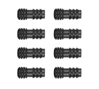 LICQIC 13 mm (1/2 Inch) Pipe/Hose Irrigation Connectors, Garden Irrigation Fittings, Soaker Hose Connectors, 8 Pcs End Plug