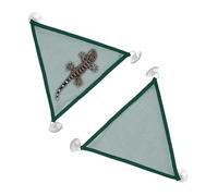 LICQIC 2 Packs Mesh Reptile Hammocks, Lizard ammock, Gecko Vivarium Hammock for Iguanas, Anoles, Geckos, Snakes, Chameleon (Green, M)