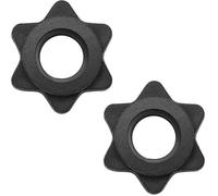 LICQIC 2 PCS Dumbbell Spinlock Collars, Barbell Bar Hexagon Nuts, Spinlock Dumbbell Weights for Dumbell Weight Lifting Fitness Training