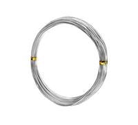 LICQIC 20 Gauge 0.8 mm Aluminium Craft Wire, Bendable Metal Wire for Bicycle Styling Skeleton Craft Flower Making, Jewellery Making, Wire Weaving and Packaging (Silver)