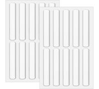 LICQIC 20 Pcs Door Silencer, Silicone Clear Cabinet Door Bumpers, Adhesive Furniture Bumper Strips for Kitchen Drawer Cabinet Cupboard Picture Frame