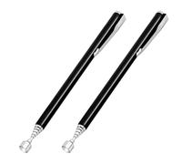 LICQIC 2Pcs Magnetic Telescopic Pick Up Tool, Pick-up Stick with Magnet, Portable Retriever Wand, for Picking up Metal Items from Hard-to-Reach Places (2 LB×2)