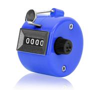 LICQIC 4-digit Clicker Counter, Handheld Counters, Tally Counter, for Counting, Scoring, Knitting, Golf (Blue)