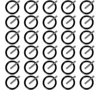 LICQIC 60 Pcs Replacement Set (30 Pins+30 O-Ring), 4 mm Impact Ring and 3x25 mm Socket Pins for Impact Socket Scaffolders, Pressure Washer, 30 Pairs