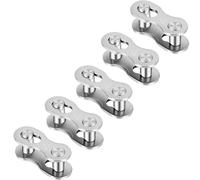 LICQIC Bike Chain Link, Bicycle Quick Connector Link, 5 Pair 6-7-8 Speed