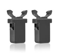 LICQIC Bin Lid Clasp, Bin Catch Replacement, Durable Bin Lid Clasps Set for Kitchen Trash Cans, Storage Boxes, Glasses Cases (2 Pcs)