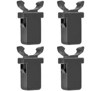 LICQIC Bin Lid Clasp, Bin Catch Replacement, Durable Bin Lid Clasps Set for Kitchen Trash Cans, Storage Boxes, Glasses Cases (4 Pcs)