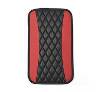 LICQIC Car Center Console Pad, Car Armrest Cushion Cover, Car Armrest Seat Box Cover Protector for Most Vehicle, SUV, Truck, Car, Red