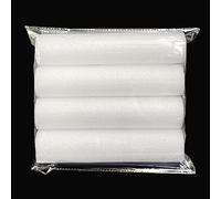 LICQIC Eyelet Curtain Spacers, 4 Pcs 25 cm Length Foam Spacers, Free-Cutting Curtain Divider, Perfect Pleats for Poles up to 35 mm