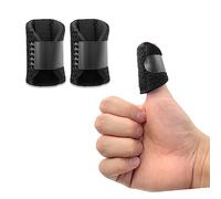 LICQIC Finger Splint, Finger Support, Finger Brace Splint, 2 Pcs Thumb Finger Splint