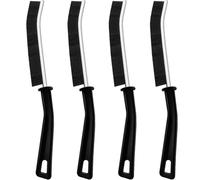 LICQIC Gap Cleaning Brush, Hard Bristle Crevice Brush, 15° Angle Magic Brush for Bathroom, Tiles, Kitchen, 4 Pcs