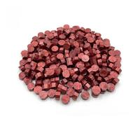 LICQIC Sealing Wax Beads Set, 300 Pcs Wax Seal Beads for Wax Stamp Sealing, Wine Red