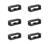 LICQIC Silicone Watch Strap Keeper, Smartwatch Band Retainer Loop, Replacement Fastener Rings