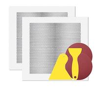 LICQIC Wall Repair Patch, Plasterboard Repair Patch, Self Adhesive Plaster Repair for Plaster Roof Drywall Crack (2 Pcs, 8 in by 8 in)