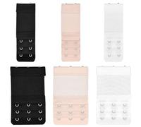 LICQIC Women's Bra Strap Extender, Bra Extensions (Set 9, 2 Hook+3 Hook)