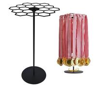 Licsaliwe 360° Rotating Medal Hanger Display, Metal Holder for Over 45 Medals, Awards & Ribbons