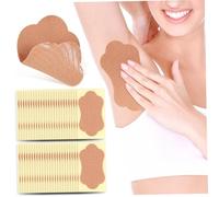 Licsaliwe 50PCS Armpit Sweat Pads, 3.8x2 Inch Invisible Self-adhesive Underarm Sweat Pads, Disposable Armpit Antiperspirant Stickers for Women for Under Arms