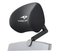 Licsaliwe Adjustable Detachable Office Chair Headrest Attachment - Ergonomic Neck Support Memory Foam Mesh Head Pillow for Office Chair